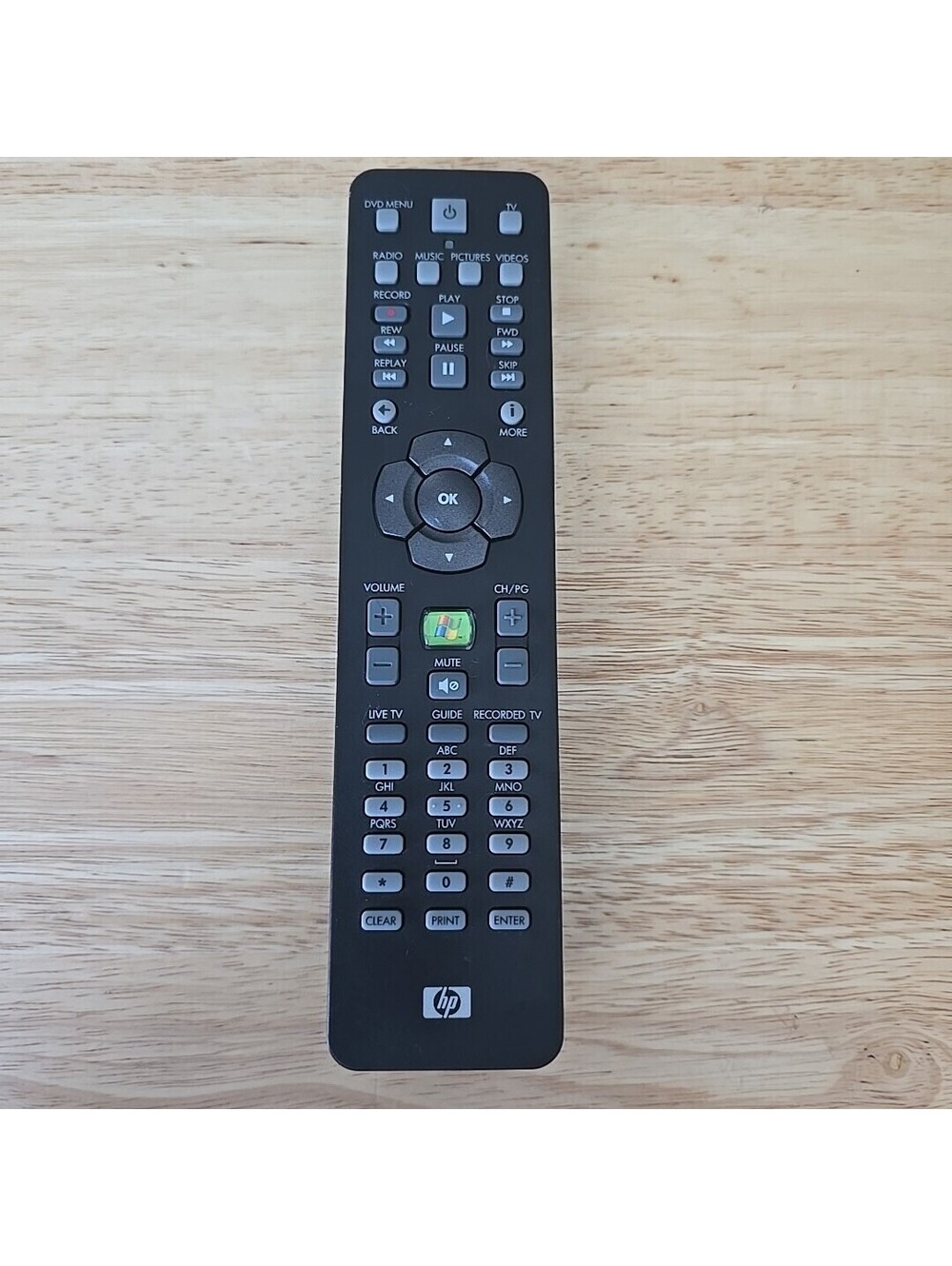 HP RC1314609/00 PC Media Center Desktop Genuine Remote Control OEM P/N 5069-8344